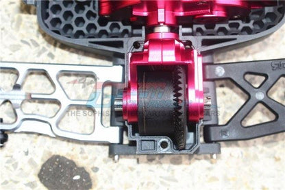 GPM ALUMINUM FRONT / REAR DIFFERENTIAL YOKE Arrma Granite 4x4 RED