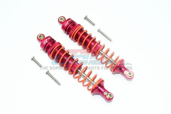 GPM ALUMINUM FRONT HEAVY-DUTY Shokcs 102mm Arrma Arrma Senton Bigrock Typhon RED