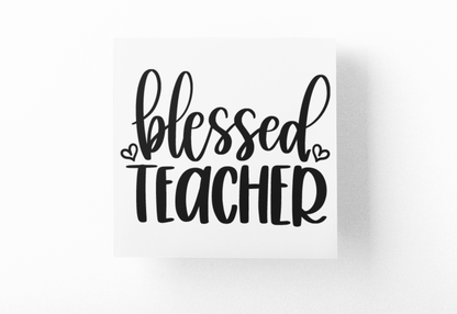 Blessed Teacher Sticker by WinsterCreations™ Official Store