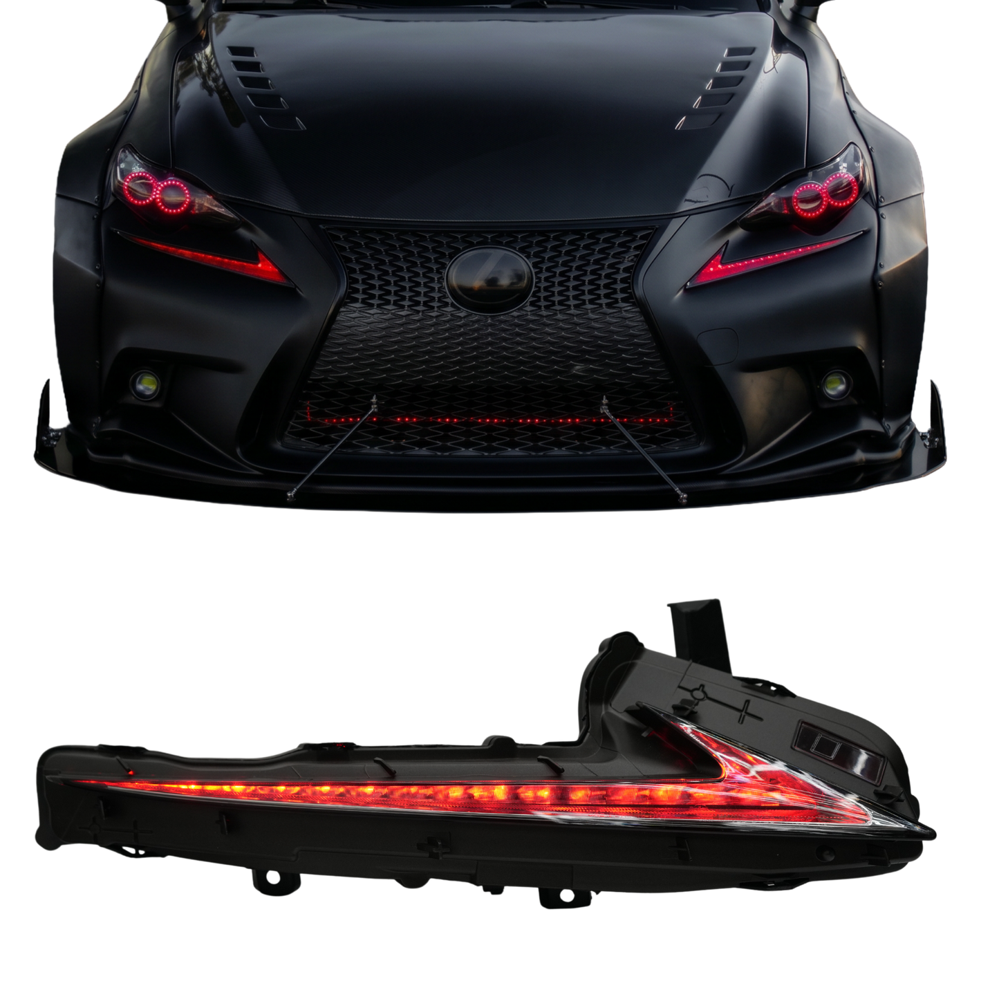 Lexus IS Multicolor Flow Series DRL Boards (2014-2020)