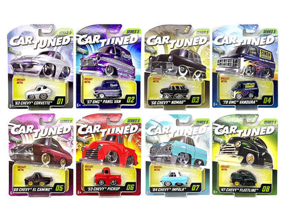 "Mainline" 2025 Series 5 Set of 8 Pieces Diecast Model Cars by CarTuned  free shipping USA