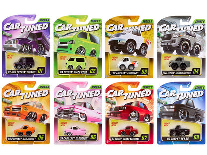 "Mainline" 2025 Series 6 Set of 8 Pieces Diecast Model Cars by CarTuned  free shipping USA