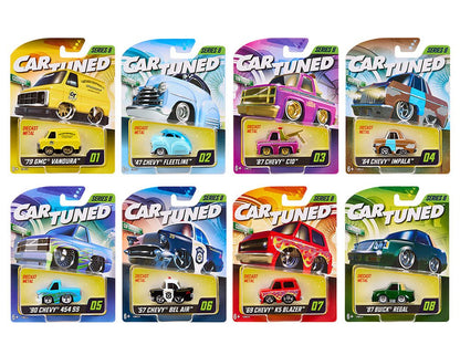 "Mainline" 2025 Series 8 Set of 8 Pieces Diecast Model Cars by CarTuned  free shipping USA
