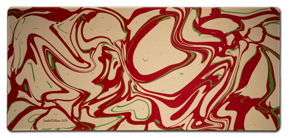 Marble Liquid V2 Desk Mat