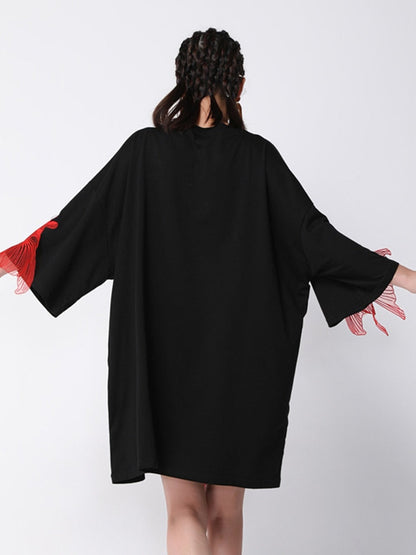 Kingyo Embroidered Goldfish Dress by Marigold Shadows