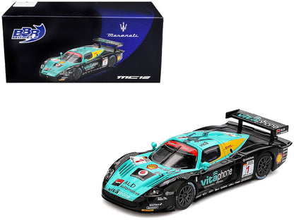 Maserati MC12 Competizione #1 Michael Bartels - Andrea Bertolini - Eric van de Poele - Stephane Sarrazin "Vitaphone Racing Team" Winner "24 Hours of Spa" (2008) 1/64 Diecast Model Car by BBR  free shipping USA
