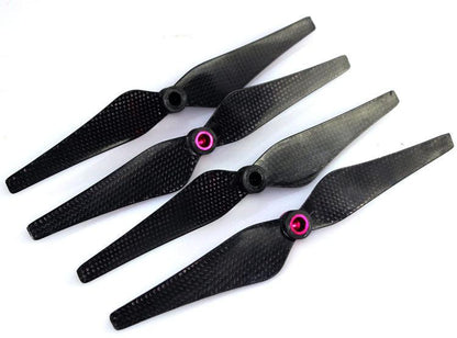 2 Pair 9" 9443 Carbon Fiber DJI Phantom 2 Vision+ Self-Tightening Propeller Prop