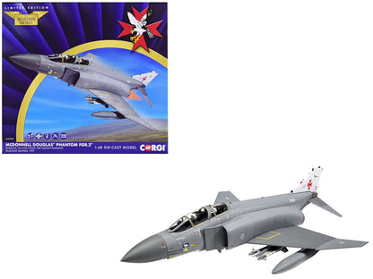 McDonnell Douglas Phantom FGR.2 Fighter Aircraft "#1435 Flight RAF Mount Pleasant Falkland Islands" (1991) Royal Air Force "The Aviation Archive" Series 1/48 Diecast Model by Corgi  free shipping USA
