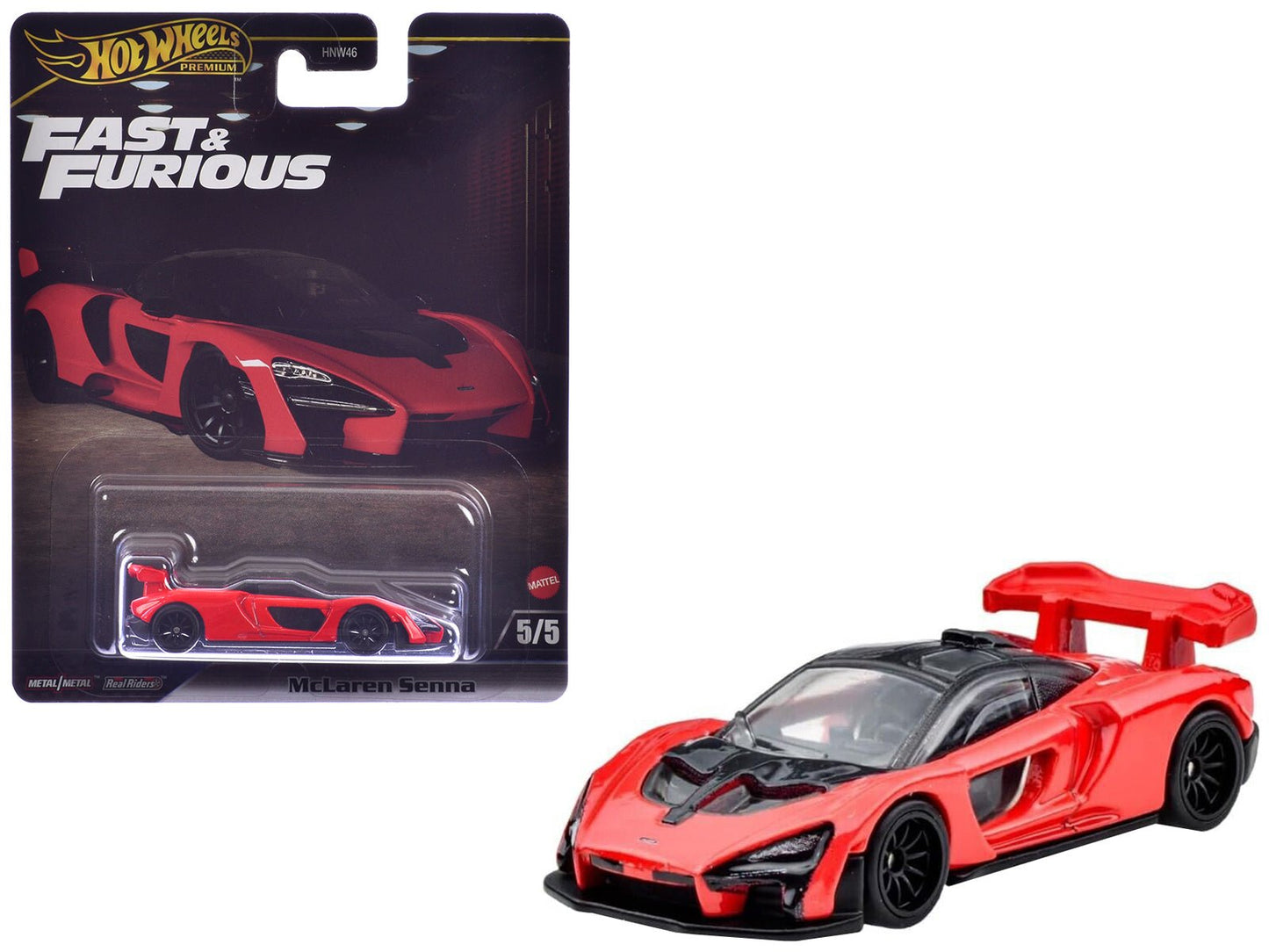 McLaren Senna Red "Fast X" (2023) Movie "Fast & Furious" Series Diecast Model Car by Hot Wheels  free shipping USA