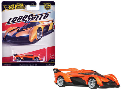 McLaren Solus GT Orange Metallic "Euro Speed" Series Diecast Model Car by Hot Wheels  free shipping USA