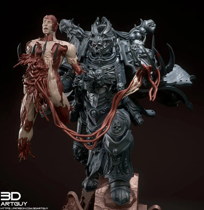 Boogeyman by 3DArtGuy 28/32mm scale, 50mm or 100mm, Miniature War Gaming Figure