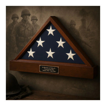 Memorial Flag Cases - Funeral Flag Case..