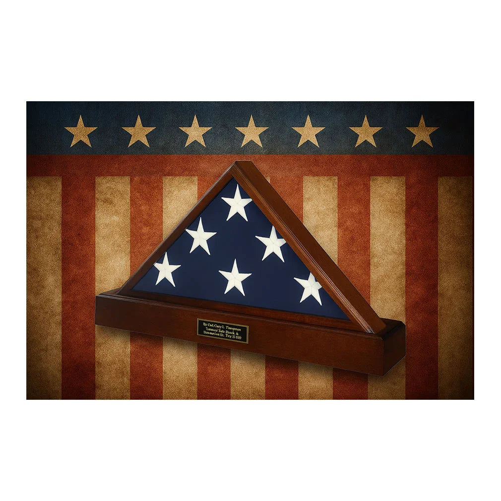 Memorial Flag Cases - Funeral Flag Case..