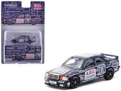 Mercedes-Benz 190 E 2.5-16 EVO 1 #11 Dany Snobeck "Deutsche Tourenwagen Meisterschaft (DTM)" (1989) "Global64" Series 1/64 Diecast Model by Tarmac Works  free shipping USA