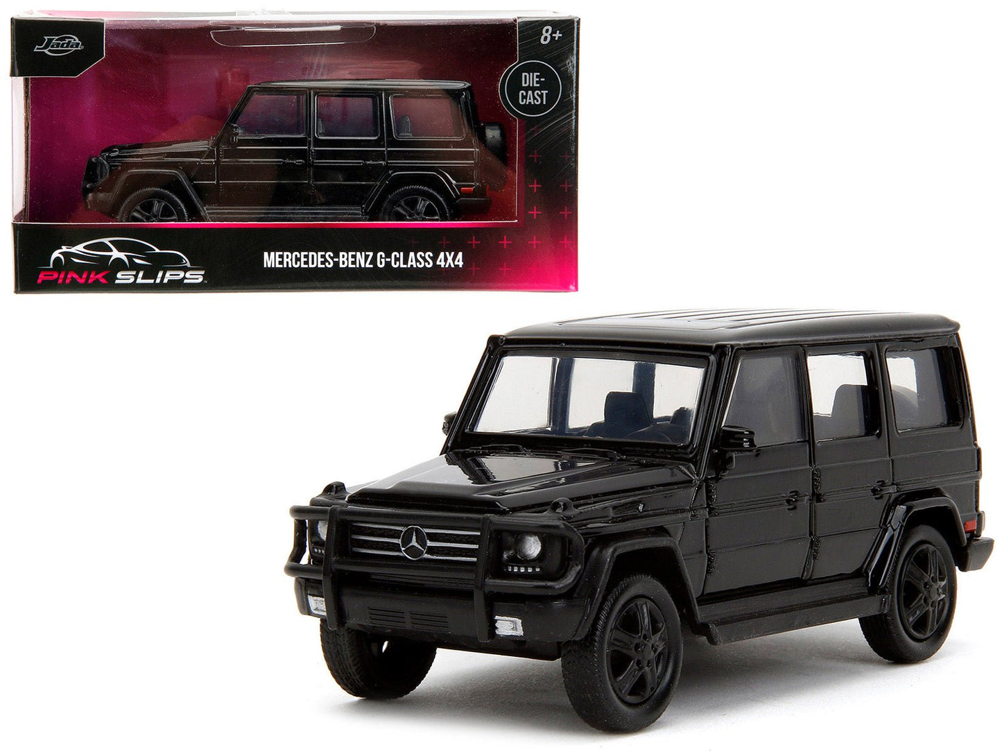 Mercedes-Benz G-Class 4x4 Black "Pink Slips" Series 1/32 Diecast Model Car by Jada  free shipping USA