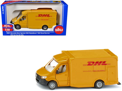 Mercedes-Benz Sprinter Van Yellow "DHL" 1/50 Diecast Model Car by Siku  free shipping USA