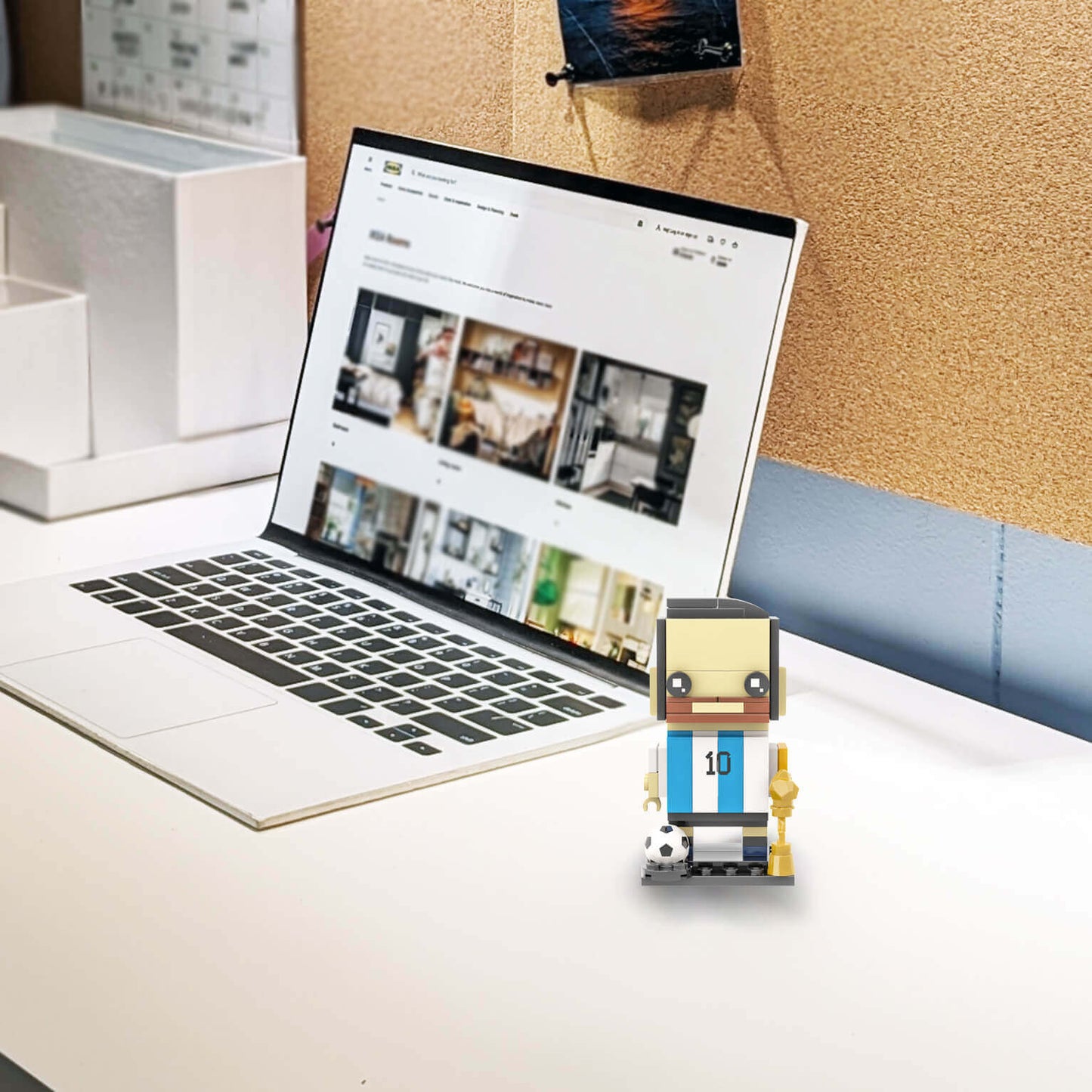 Messi Brick Building Set - Custom Set - Made Using LEGO® Parts