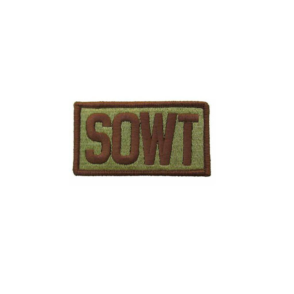 U.S. Air Force SOWT OCP Brassard with Spice Brown Border and Hook Fastener