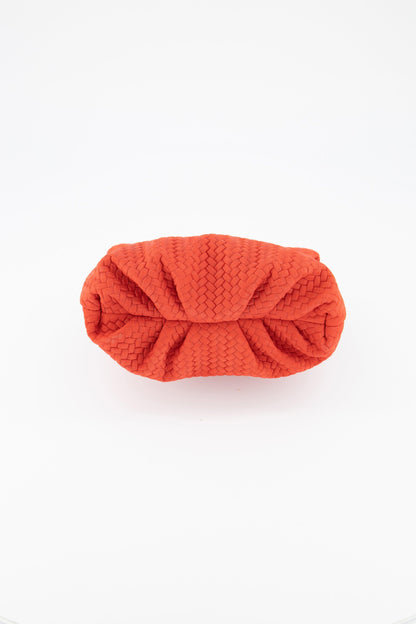 Mini Leda Braid Handbag Red by Ladiesse