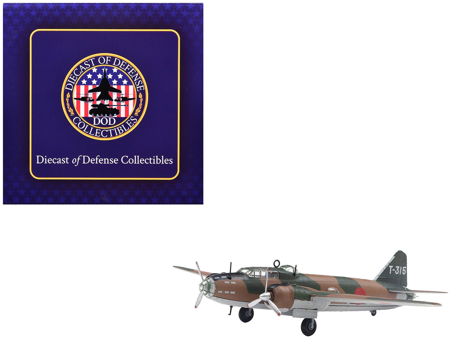 Mitsubishi G4M1 Type 1 Aircraft "Imperial Japanese Navy" 1/144 Diecast Model by Diecast of Defense  free shipping USA