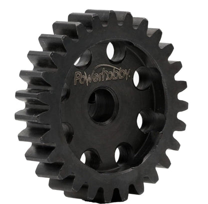 Powerhobby Hardened Steel 23T Mod1 5mm Pinion Gear Mod 1 Speed Run / Drag Racing