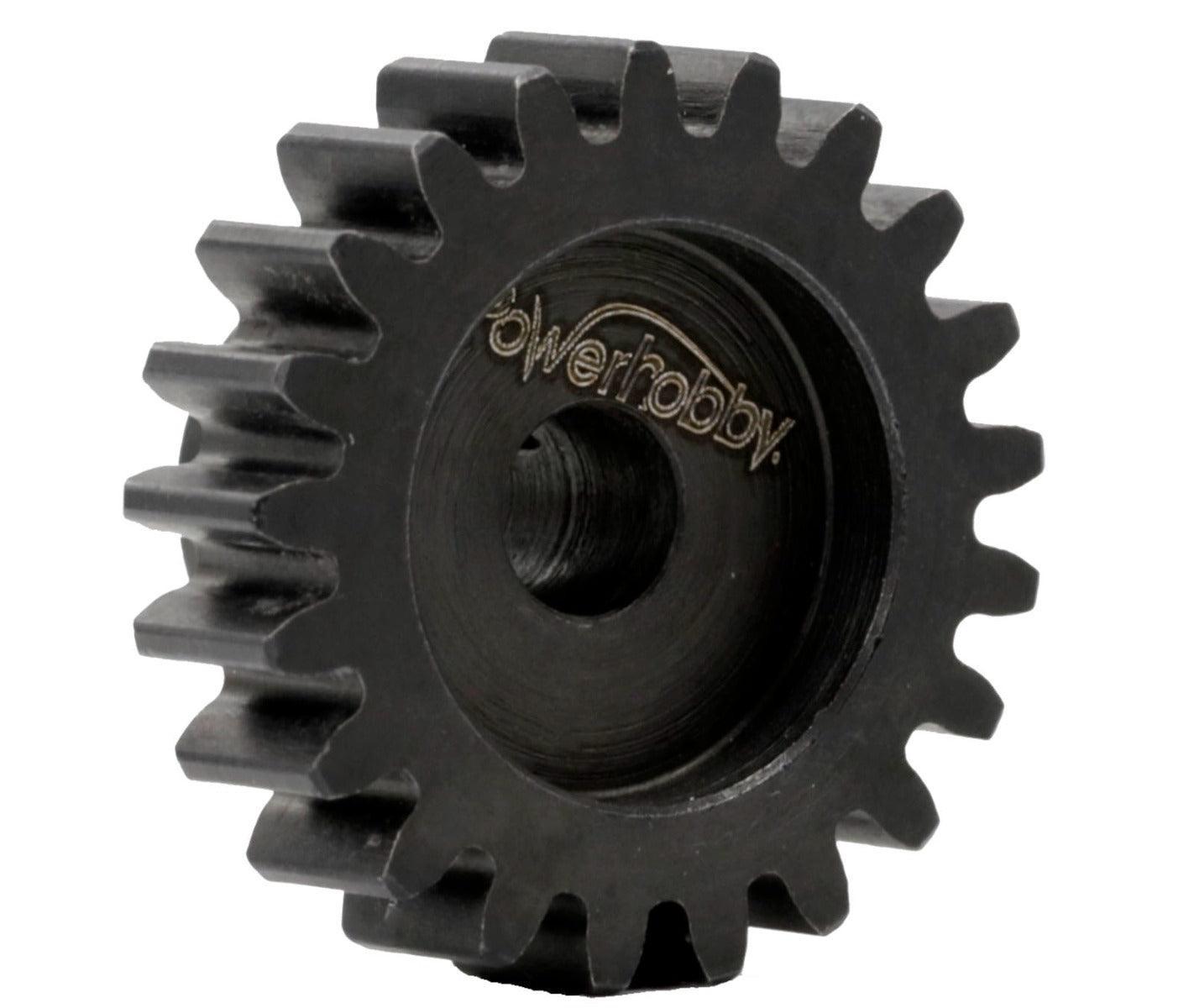 Powerhobby Hardened Steel 17T Mod1 5mm Pinion Gear Mod 1 Speed Run / Drag Racing