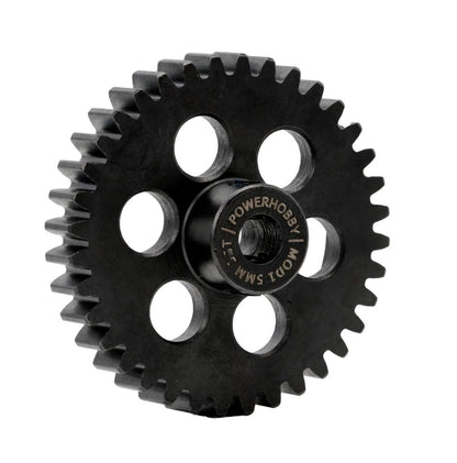 Powerhobby Hardened Steel 34T Mod1 5mm Pinion Gear Mod 1 Speed Run / Drag Racing