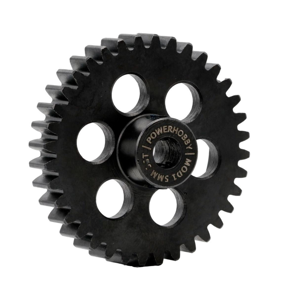 Powerhobby Hardened Steel 31T Mod1 5mm Pinion Gear Mod 1 Speed Run / Drag Racing