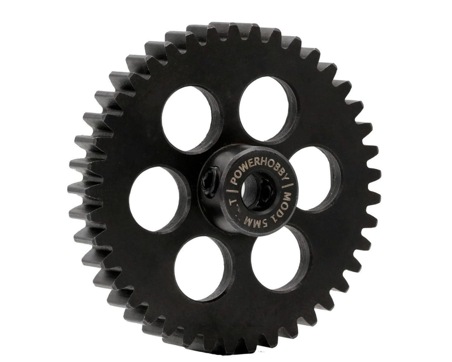 Powerhobby Hardened Steel 42T Mod1 5mm Pinion Gear Mod 1 Speed Run / Drag Racing