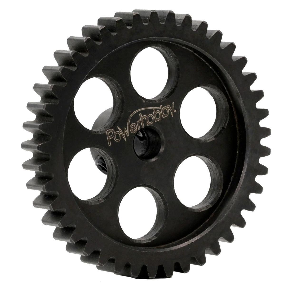 Powerhobby Hardened Steel 42T Mod1 5mm Pinion Gear Mod 1 Speed Run / Drag Racing