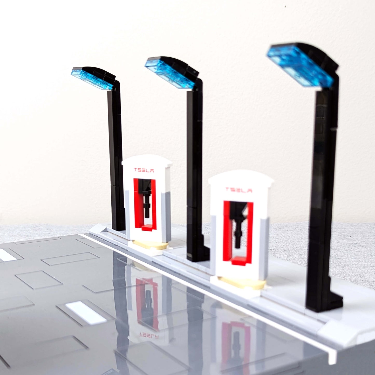 Modern Street Lights - Building Set - Made Using LEGO® Parts