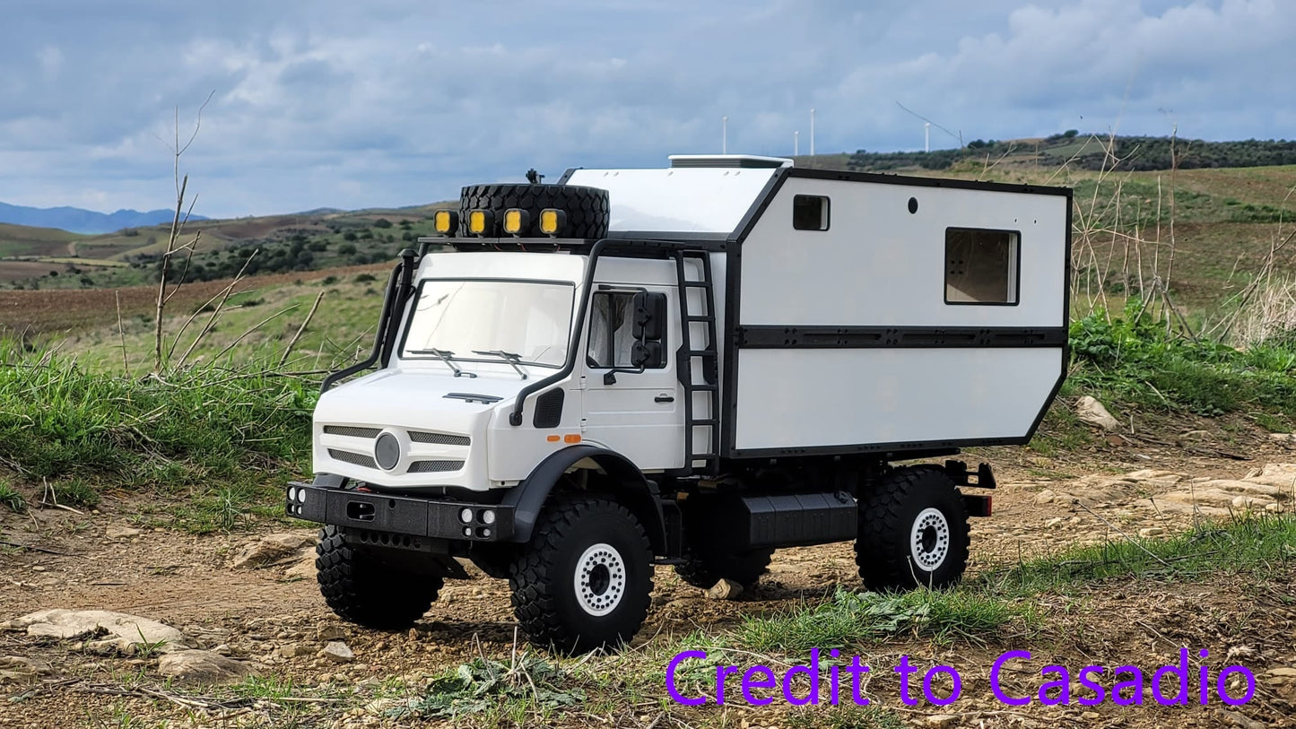 MOG and MOG Lite Massive 3D Printer Project RC Overland Truck (4x4 and 6x6 Compatible)
