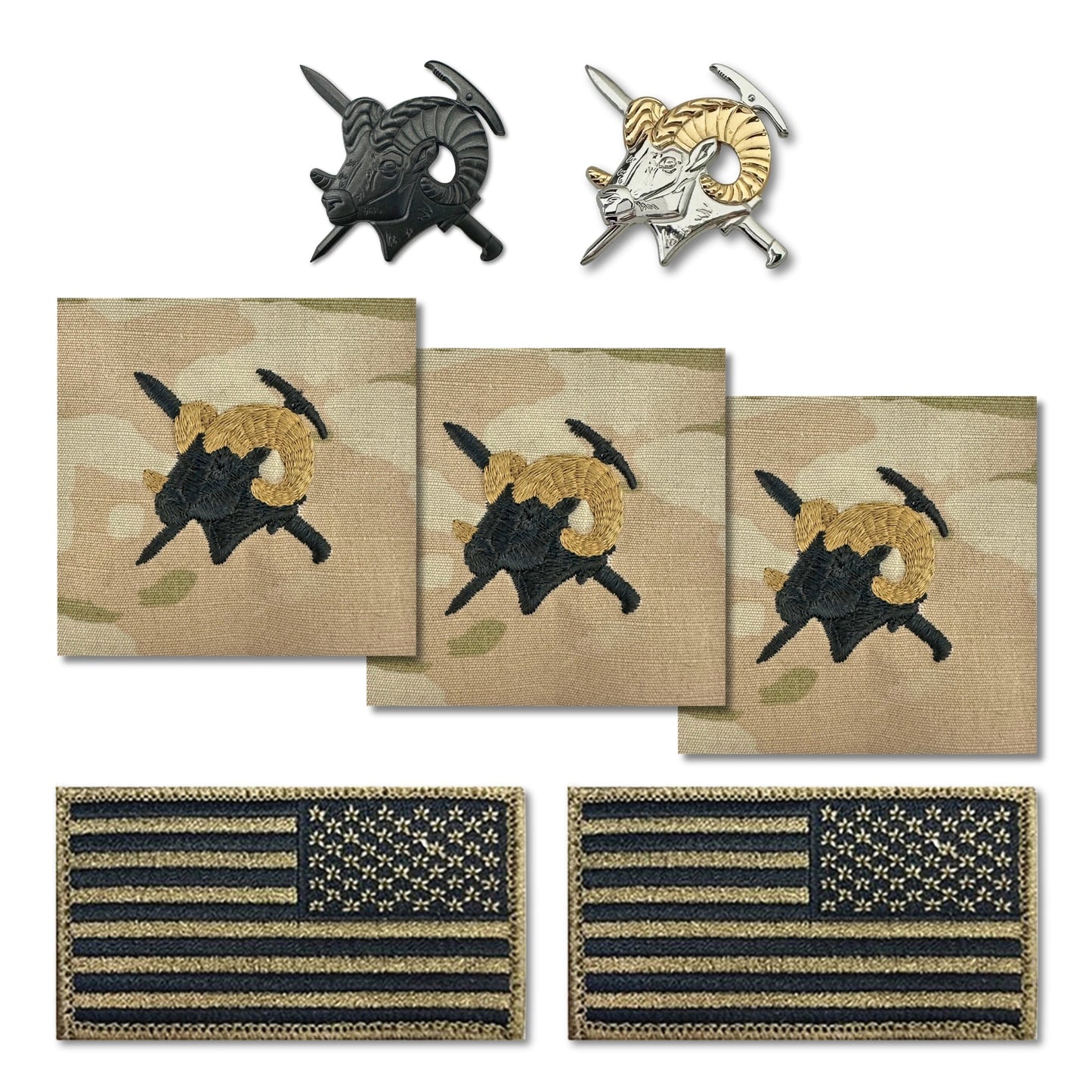 U.S. Army Mountaineering Badge Bundle STA-BRITE®