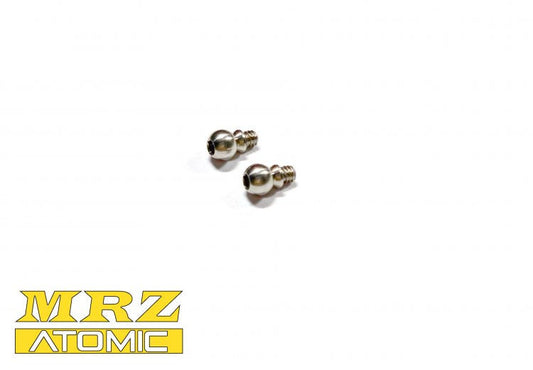 Atomic Racing MRZ-14 MRZ HEAD, SCREW BALL, M3.5, M2