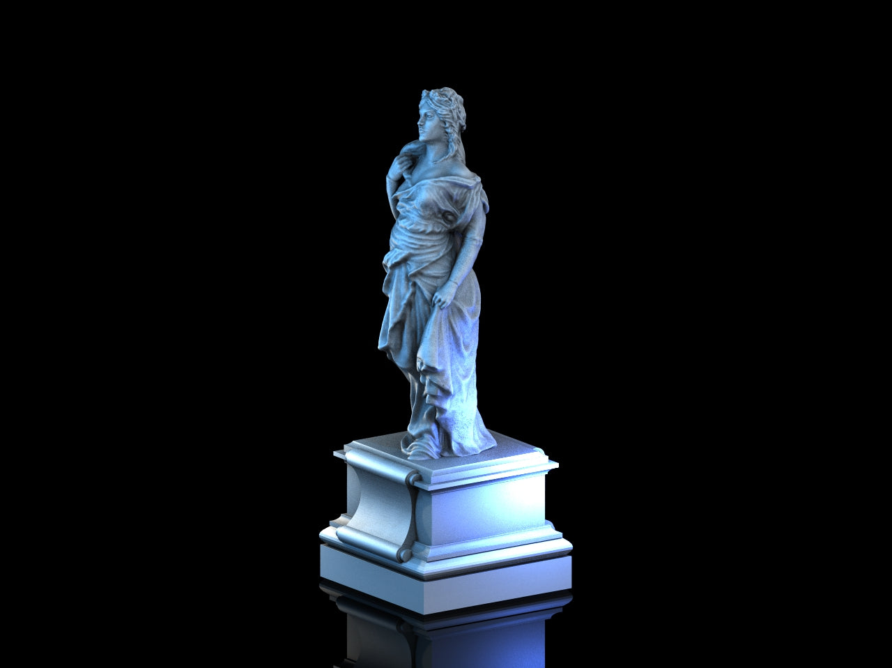 Adrian-3DP4U - Statues - 28mm