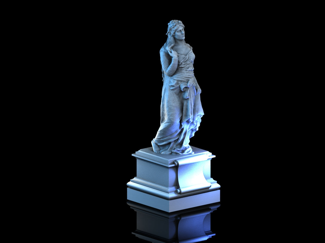 Adrian-3DP4U - Statues - 28mm