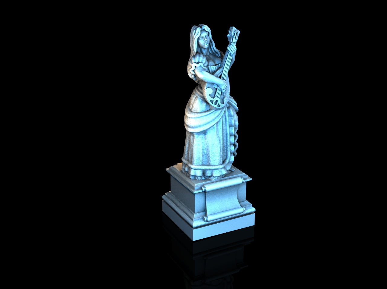 Adrian-3DP4U - Statues - 28mm