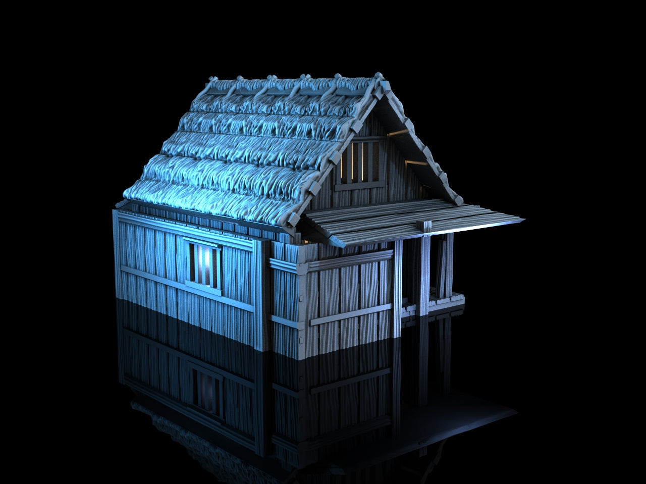 Adrian-3DP4U - Formans Hut - 28mm