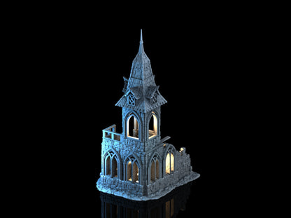 Adrian-3DP4U - Ruined Cloister - 28mm