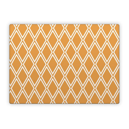 Orange Checks - Microsoft Surface Laptop Skin