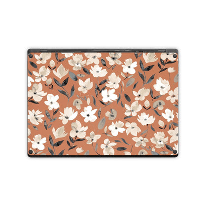 Fresh Flowers Copper - Microsoft Surface Laptop Skin