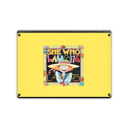 She Who Laughs - Microsoft Surface Laptop Skin