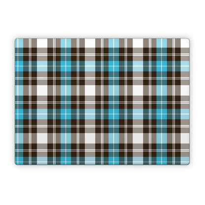 Turquoise Plaid - Microsoft Surface Laptop Skin