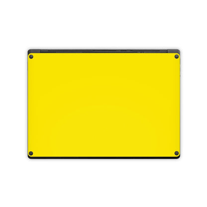 Solid State Yellow - Microsoft Surface Laptop Skin