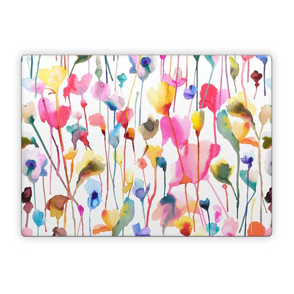 Watercolor Wild Flowers - Microsoft Surface Laptop Skin