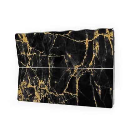 Black Gold Marble - Microsoft Surface Pro Skin