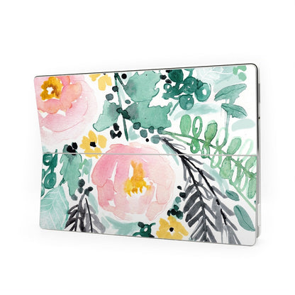 Blushed Flowers - Microsoft Surface Pro Skin