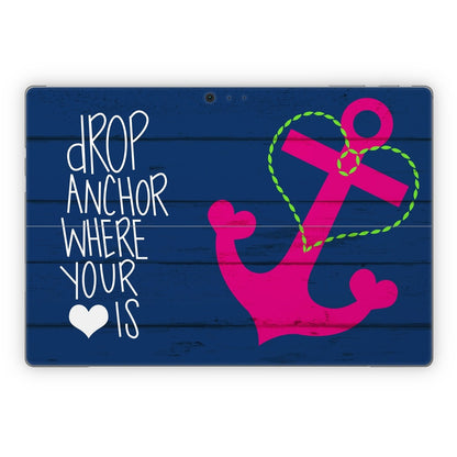 Drop Anchor - Microsoft Surface Pro Skin