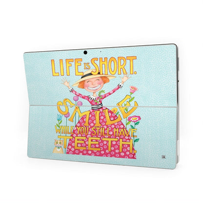 Life is Short - Microsoft Surface Pro Skin