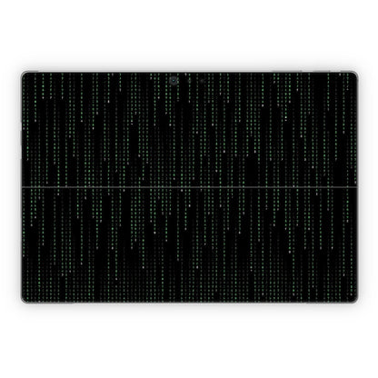 Matrix Style Code - Microsoft Surface Pro Skin